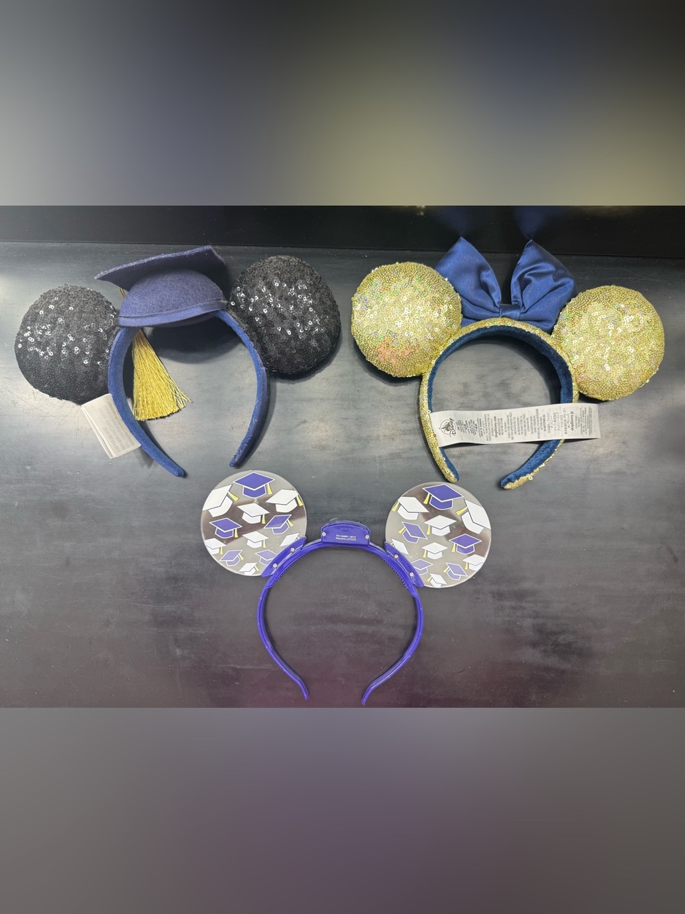 Disney Graduation Ears/Headband bundle - Picture 2 of 2